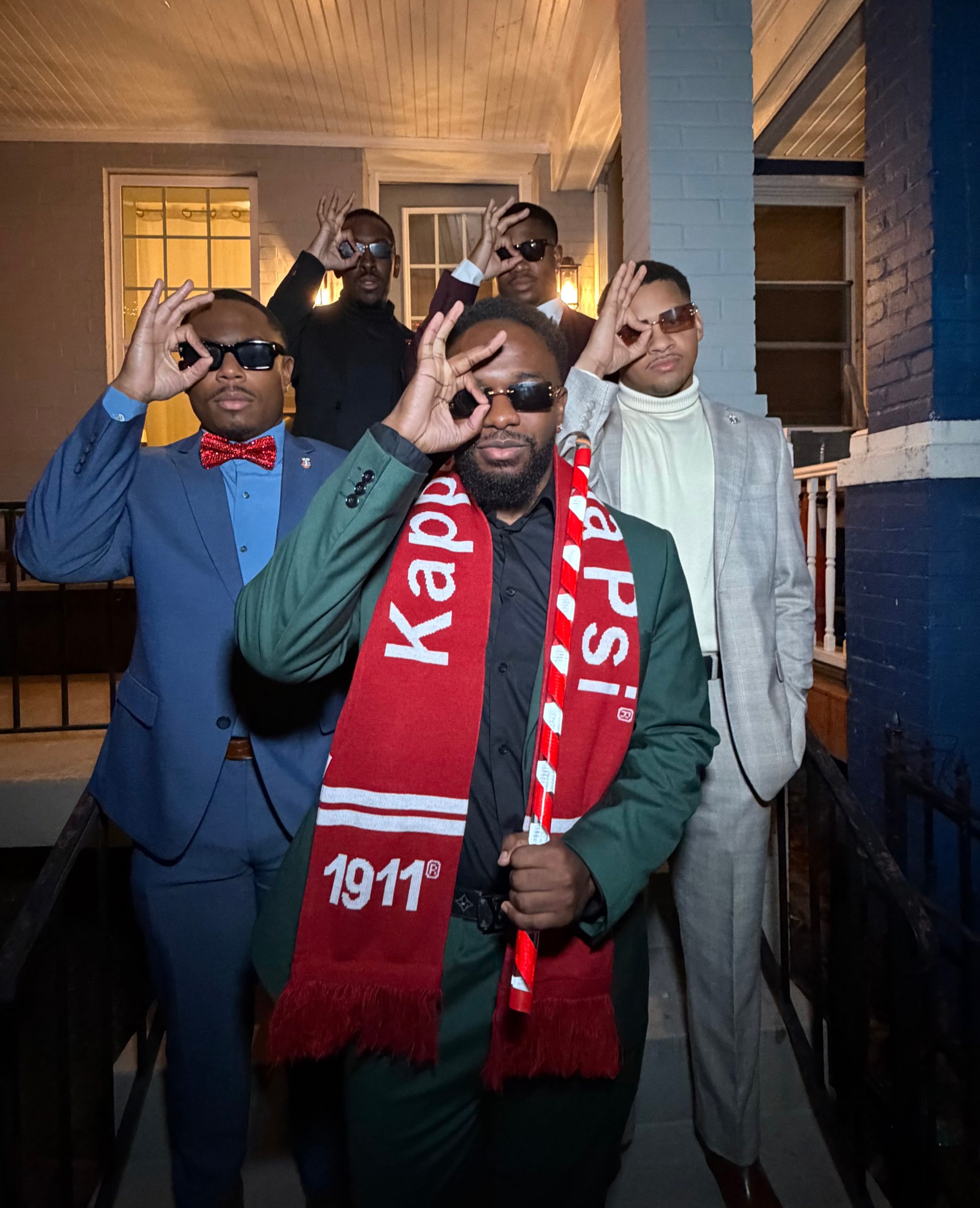 Brothers of the Strong Arm Chapter in fellowship