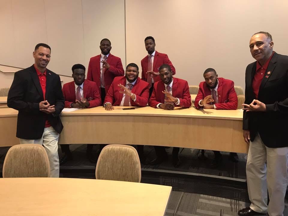 Chapter leadership at a Burlington-Camden gathering