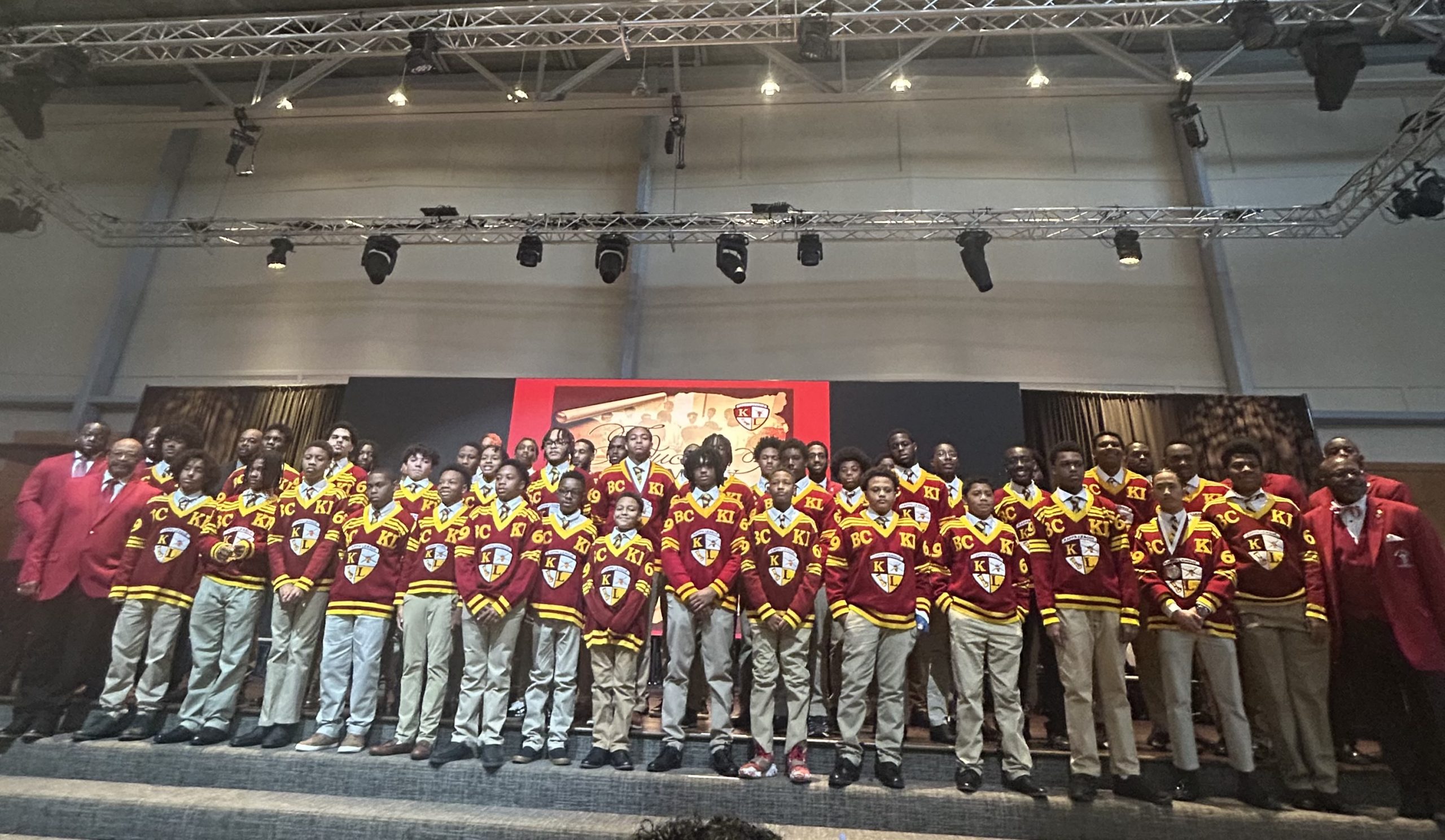 Kappa League students at a leadership program session